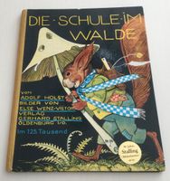 DIE SCHULE IM WALDE Bilderbuch Kinderbuch antik 1931 Adolf Holst Rheinland-Pfalz - Gerolsheim Vorschau