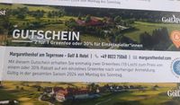 Gutschein Golf&Hotel Margarethenhof am Tegernsee Niedersachsen - Stelle Vorschau