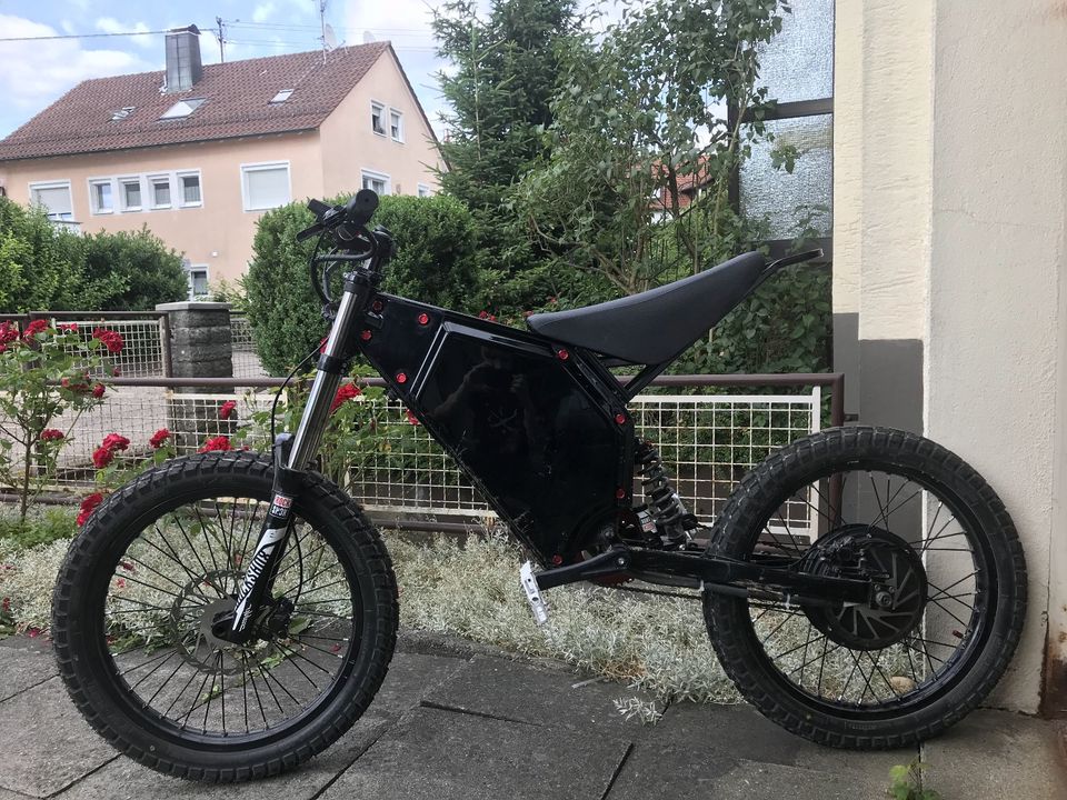 B2G Red RSR 6000W E-Bike E-Mountainbike E-Motocross no Surron in Aalen