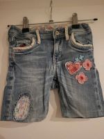 Süße Jeans Shorts mit Stickereien Größe 98 Rheinland-Pfalz - Weingarten Vorschau