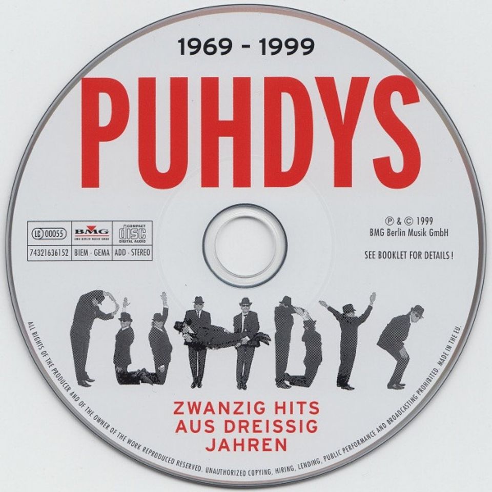 CD 3D COVER ☀️ PUHDYS ☀️ 1969 - 1999 Zwanzig Hits aus 30 Jahren in Bottrop