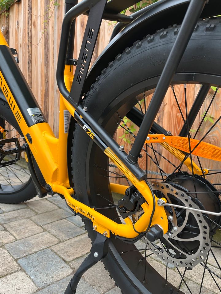 Engwe Bike E26 | 26 Zoll Elektro Fatbike | E-Fatbike | All Terrain Elektrofahrrad | E-bike | ähnlich Himiway | Mokwheel | Cyrusher | Eskute in Wustrau