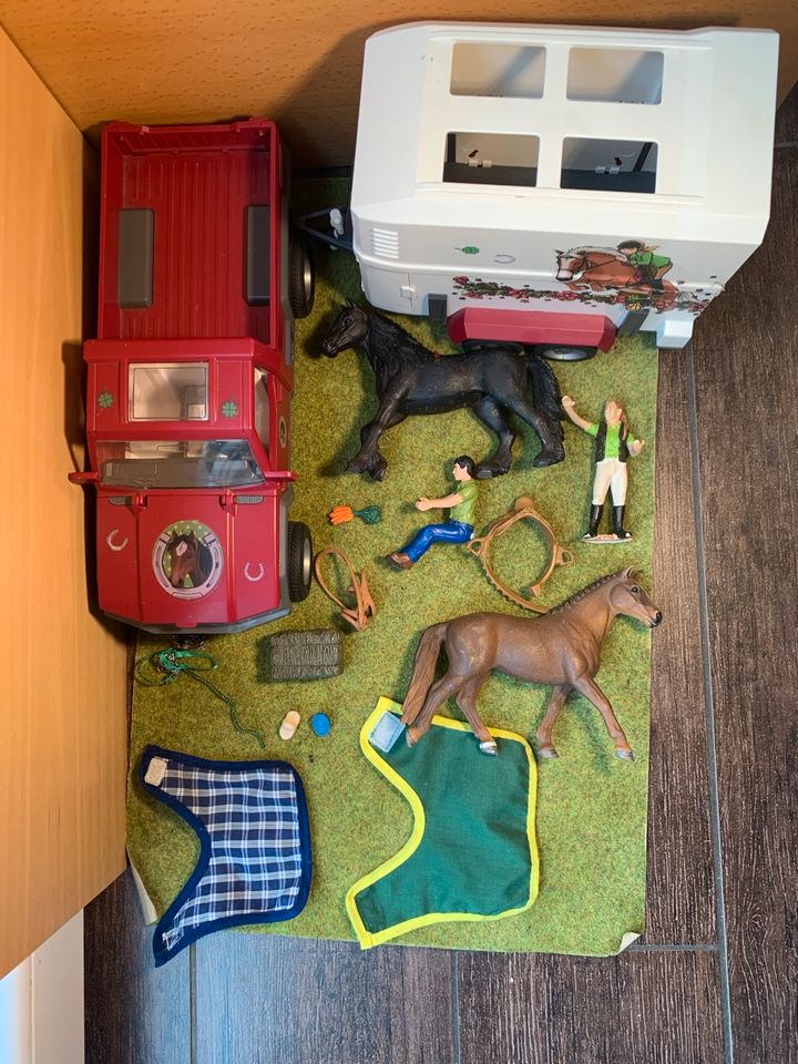 Schleich Pick up mit viel Zubehör in Bad Zwischenahn