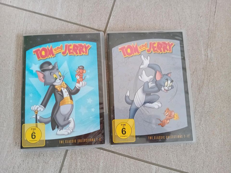 Tom und Jerry Collection 12 Dvd's in Zeil