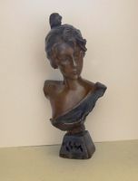 Jugendstil Bronzefigur - 'ALDA' nach E. Villanis (1858 bis 1914) Baden-Württemberg - Korntal-Münchingen Vorschau