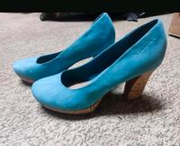 Tamaris Pumps hellblau Petrol Gr. 40 Bayern - Mantel Vorschau