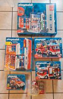 Großes Playmobil Feuerwehr Set 4819, 4820, 4821, 2x4822, 5361 Nordrhein-Westfalen - Leverkusen Vorschau