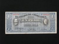 Banknote, MEXIKO- Revolutionsausgabe, Chihuahua 1915, 20 Pesos Bayern - Obernzell Vorschau