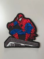 Besticktes SpiderMan Patch auf Mauer 12 x 12 cm Rheinland-Pfalz - Maroth (Westerwald) Vorschau