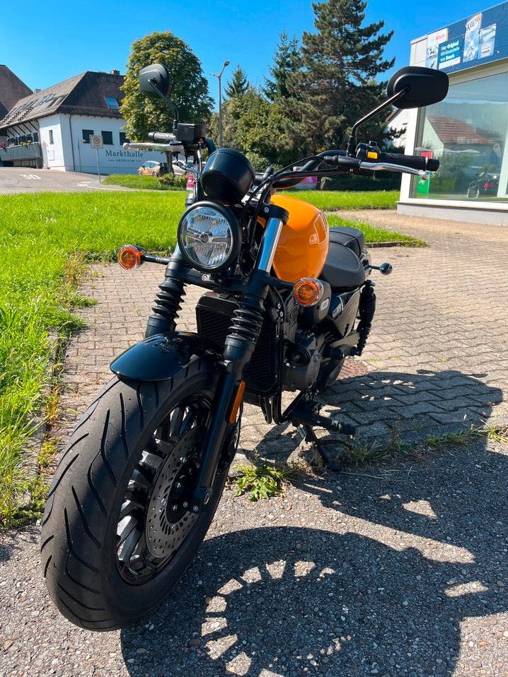 NEU 125 Hanway Basic 125er 15PS ABS Chopper Cruiser 125ccm Bike in Obersulm