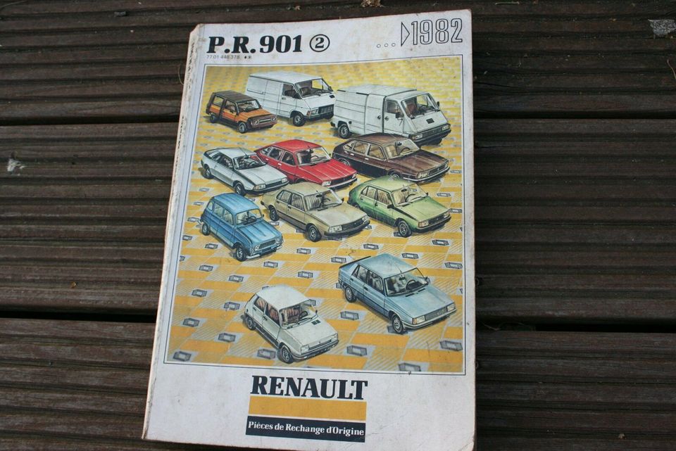 Großer Katalog P.R.901 Renault R4/5/9/14/18/20/30/Rodeo/Trafic in Worpswede