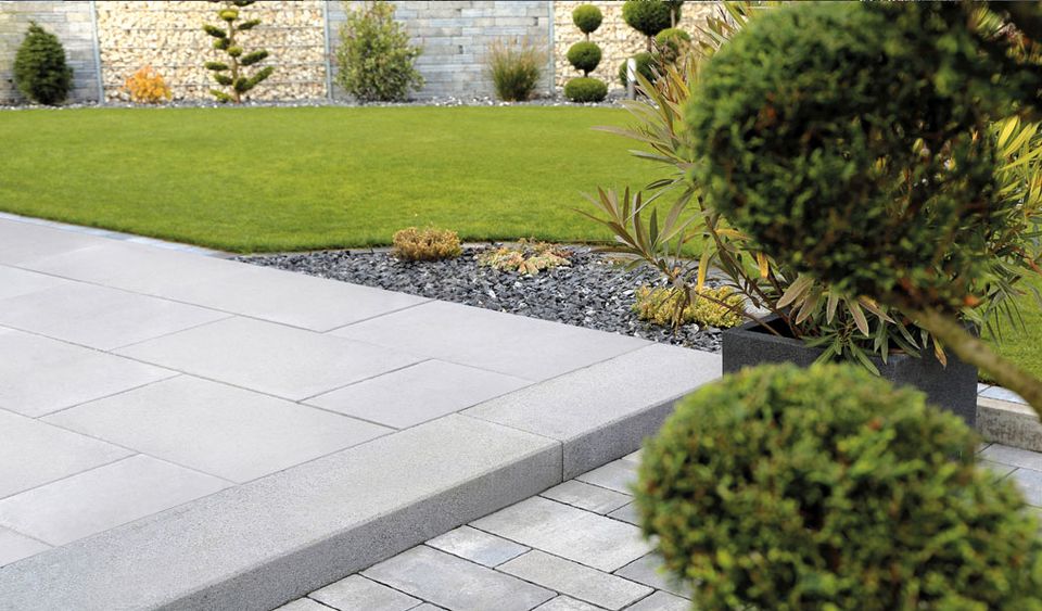 RECHTECK BETON PFLASTERSTEIN in Grau 60x30x8 cm Befahrbar in Nordrhein