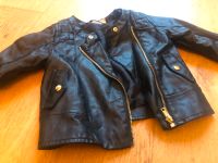 Lederjacke Imitat Mädchen H&M Gr. 98 Jacke Kunstleder  2-3 Jahre Saarland - Blieskastel Vorschau