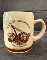 Bierkrug DDR FDJ Zentrales Jugendobjekt Erdgastrasse Sachsen-Anhalt - Halle Vorschau