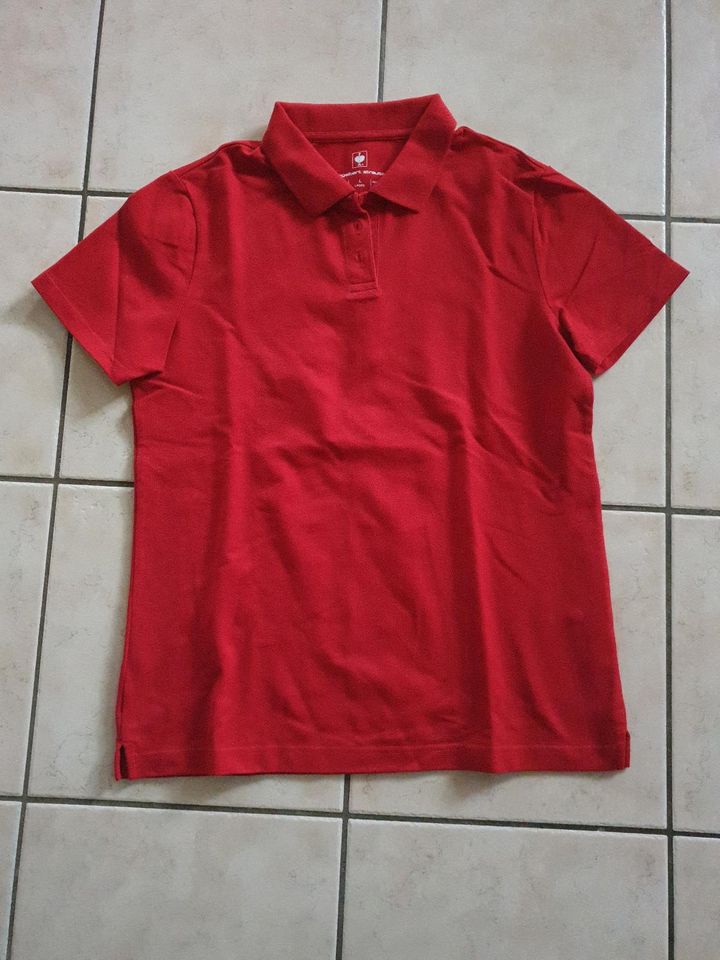 Poloshirt rot Gr. L Engelbert Strauss, neu in Furth im Wald