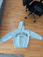 Blaue Oldschool Jacke West - Höchst Vorschau