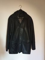 Herrren Echtleder Jacke , schwarz, Größe 52 Hessen - Lampertheim Vorschau