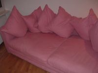 traumhaftes Big-Sofa - rosa - mit waschbarer Husse (130 x 240) Berlin - Charlottenburg Vorschau