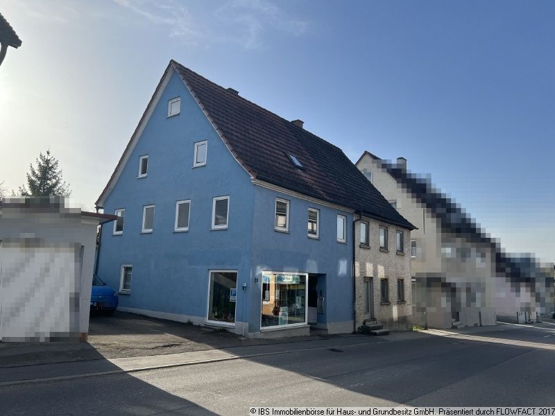 GELEGENHEIT: ZWEI HÄUSER EIN PREIS - renovbed. Doppelhaus mit Werkstättle und Garten in Kirchberg an der Jagst