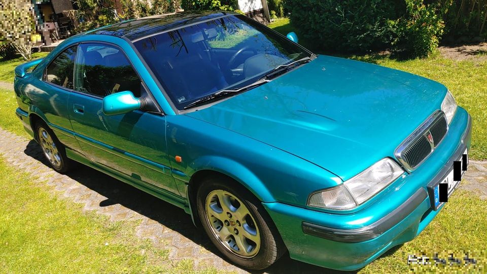 Rover 220 Turbo Coupe, Rarität in Vogelsdorf