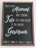 Bilderrahmen mit Spruch für die Hochzeit Sachsen - Oelsnitz / Vogtland Vorschau