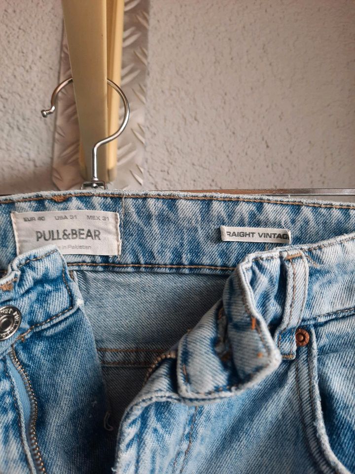 Jeans Pull&Bear Größe 40 in Lebach