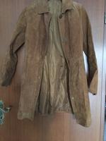 Mantel aus Spaltleder Cognac in 36 Aachen - Eilendorf Vorschau