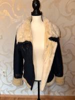 Velours Lederjacke Armani Hessen - Dornburg Vorschau