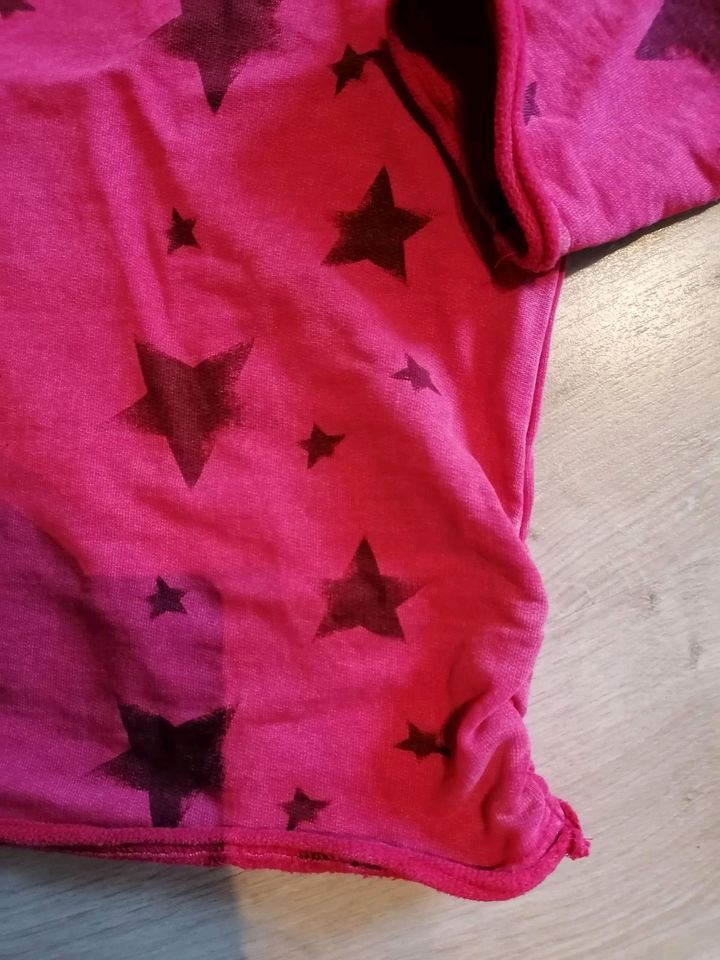Gina Damen Pullover Gr 44 rot mit Sternen in Menden