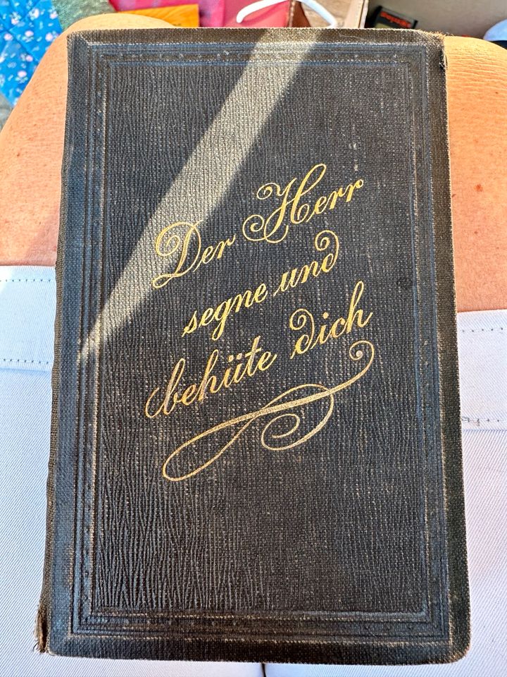 Altes Gesangsbuch Liederbuch um 1900 in Magdeburg