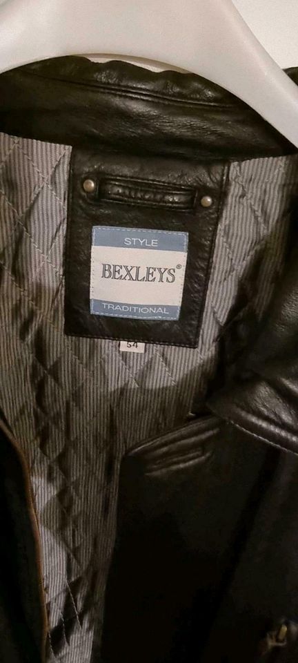 Herren Lederjacke Gr. 54 Bexleys in Kassel