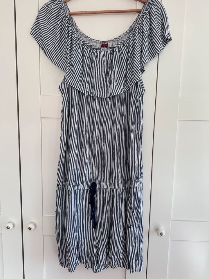 S.Oliver Damen Jumpsuit Overall blau/weiß gestreift Gr. 44 NEU! in Pegau