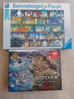 Zwei Puzzle 1000 und 2000 The Witcher Nordrhein-Westfalen - Herford Vorschau