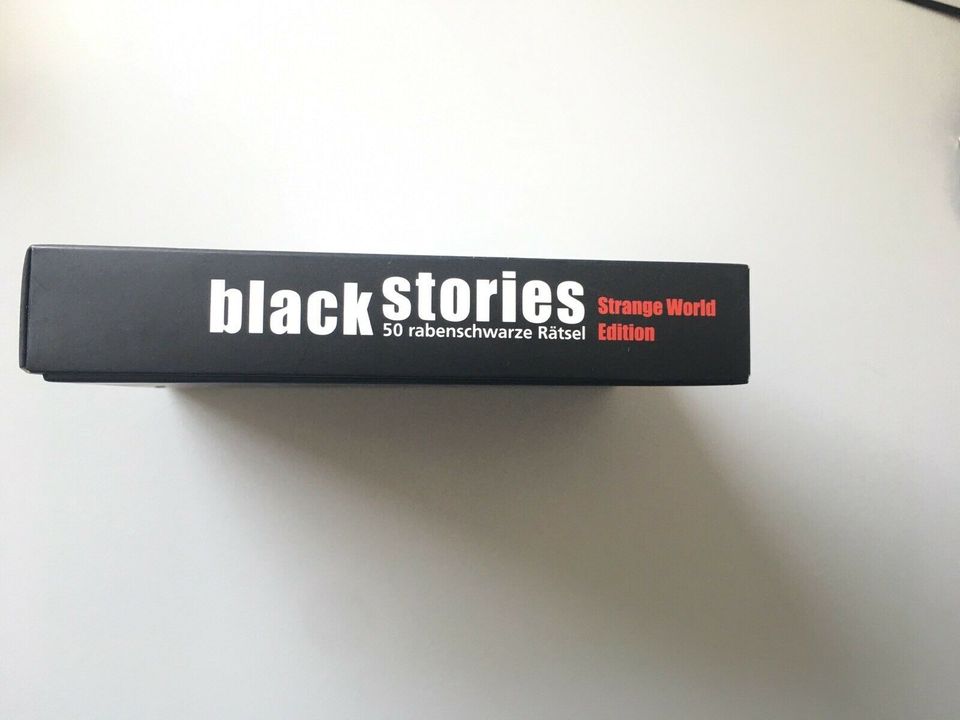 Spiel: black stories Strange World Edition, Gesellschaftsspiel in Hodenhagen