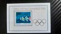 Briefmarkenbogen DDR 22. Olympiade 1980 Sachsen-Anhalt - Bitterfeld Vorschau