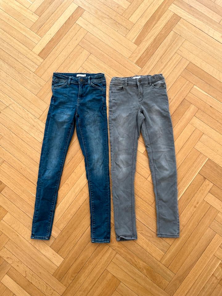 Name It Jeans 152 blau grau schmal geschnitten Modell Polly in Ratingen