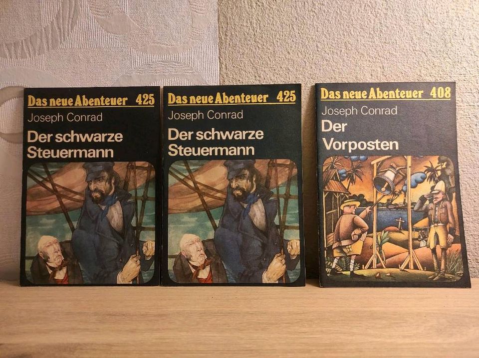11 Hefte Das neue Abenteuer (Jack London, J. Conrad, A. C. Doyle) in Birkenwerder