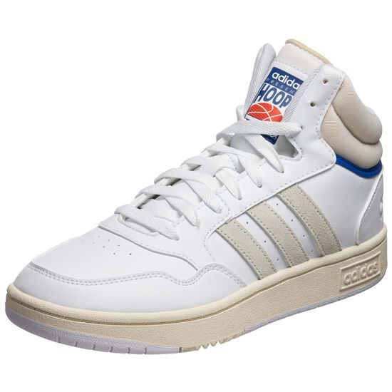 Adidas Sneaker Hoops 3.0 Mid weiß beige NEU und OVP Größe 42 2/3 in Hamburg