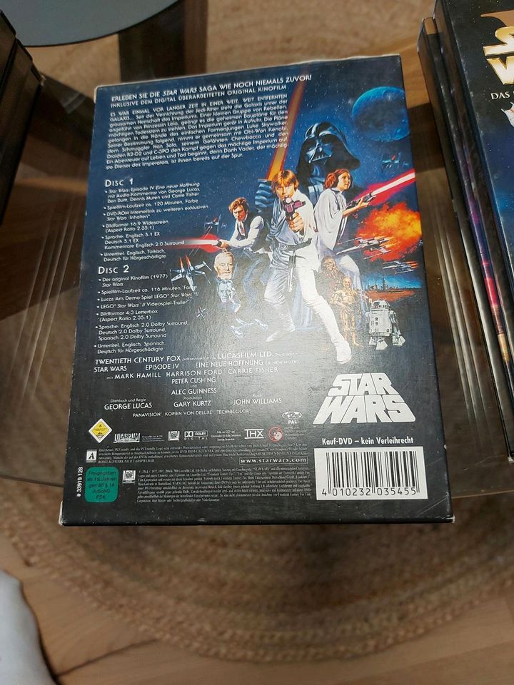 Star wars dvds. 6 Stück. in Greven