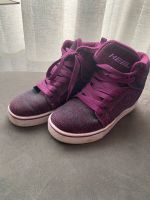 Gr 33 NEUwertige Heelys high lila Glitzer Sneaker Rollen violett Nordrhein-Westfalen - Langenfeld Vorschau