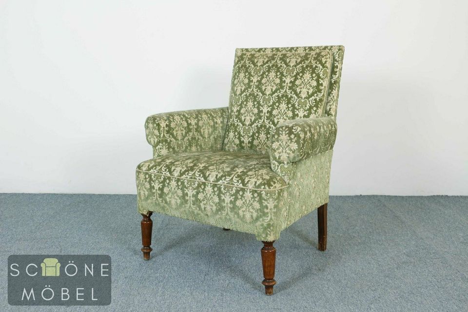 Gründerzeit Design Sessel Antik Stil Armchair Armlehnsessel Retro in Berlin