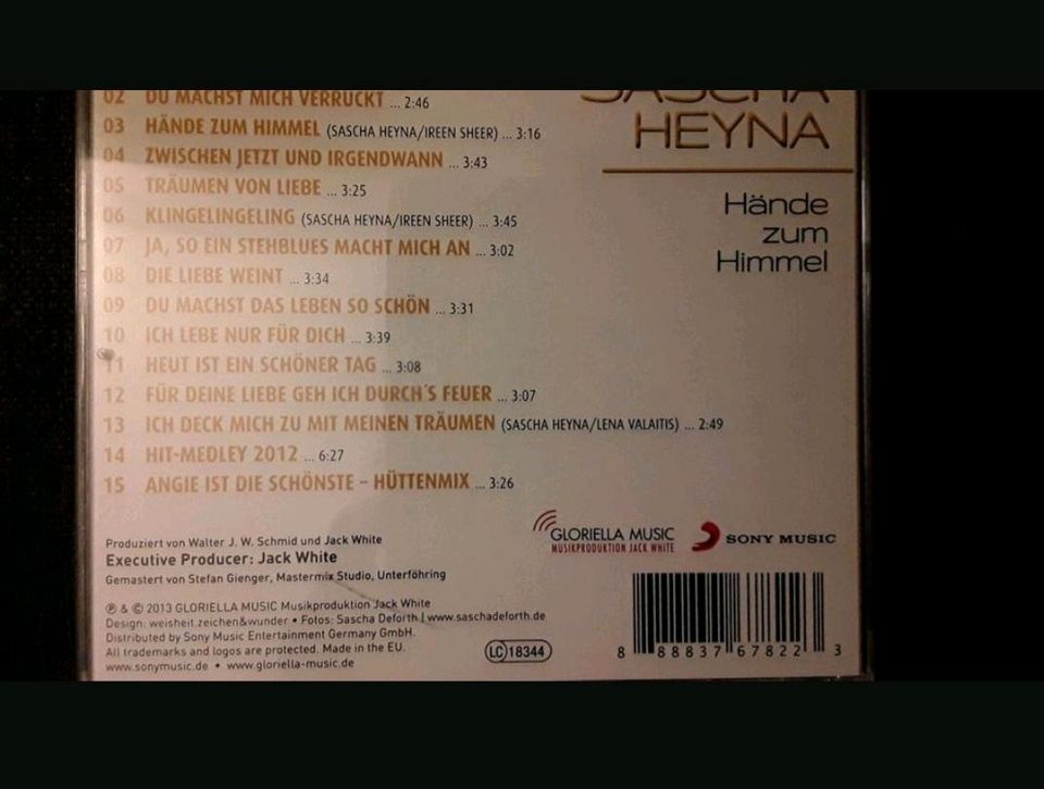 Sascha Heyna CDs & DVDs in Northeim