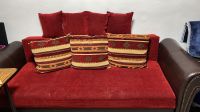 Couch Sofa Sitzgarnitur 250cm breit rot Frankfurt am Main - Sachsenhausen Vorschau