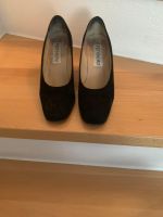 Schwarze elegante Pumps Größe 37 aus Leder Nordrhein-Westfalen - Rösrath Vorschau