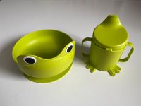 IKEA Frosch Babygeschirr / Kinderteller und Trinkbecher Niedersachsen - Langenhagen Vorschau