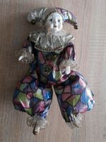 Harlekin / Clownspuppe ★ 27,5 cm ★ aus Porzellan Rheinland-Pfalz - Zweibrücken Vorschau