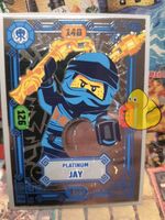 Lego Ninjago Karte 255 Serie 7 Platin Platinium Jay NEU Nordrhein-Westfalen - Südlohn Vorschau