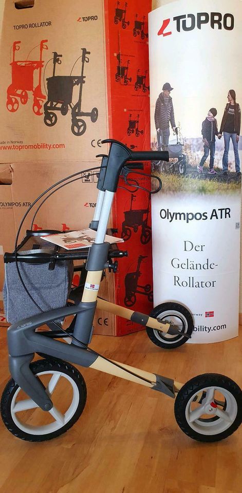 TOPRO Outdoor-Rollator Olympos ATR Große Räder TOP Qualität in Stockach