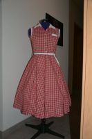 Rockabella 50s Swing Kleid Collectif rot/weiß krriert Gr. M Nordrhein-Westfalen - Leverkusen Vorschau