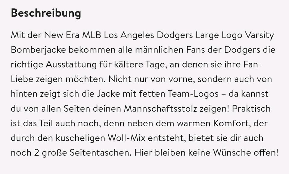 College-Jacke-MLB-Los Angeles Dodgers -XXL-☆☆ 100th-Anniversary ☆ in Saarbrücken